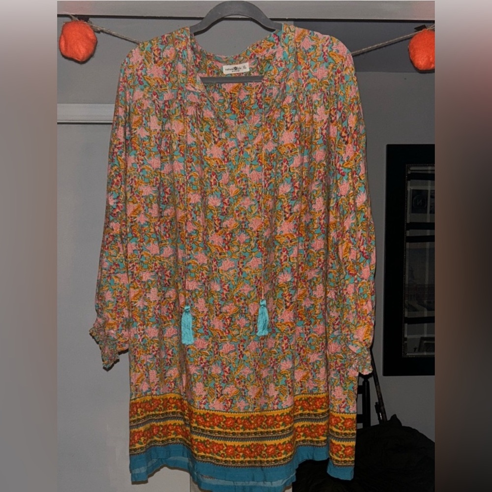 Natural Life floral dress